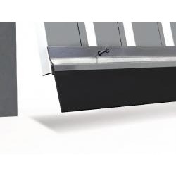 Bas de porte pivotante aluminium port-o-mat2 -Le pivotant- ELLEN